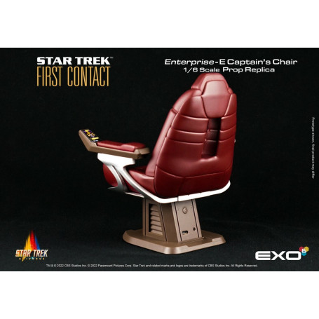 EXO-6 - Star Trek: First Contact - Captain's Chair 1:6 Scale Prop Replica
