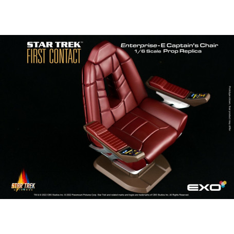 EXO-6 - Star Trek: First Contact - Captain's Chair 1:6 Scale Prop Replica