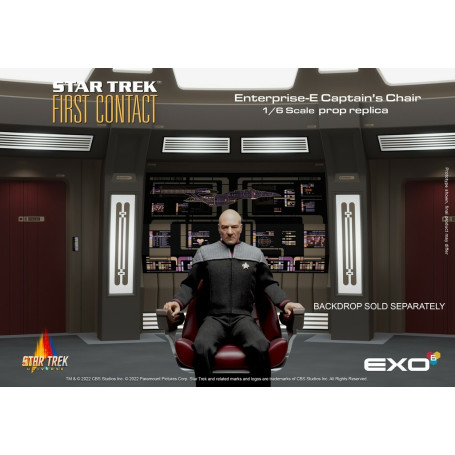 EXO-6 - Star Trek: First Contact - Captain's Chair 1:6 Scale Prop Replica