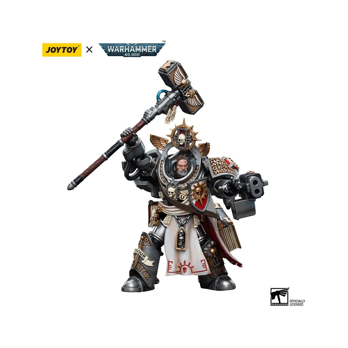 JoyToy Space marines - Grey Knights - Grand Master Voldus 1/18 - Warhammer 40K
