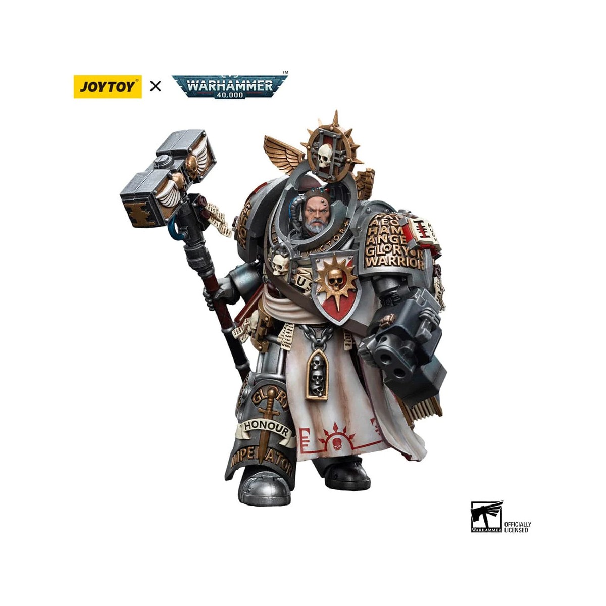 JoyToy Space marines - Grey Knights - Grand Master Voldus 1/18 - Warhammer 40K