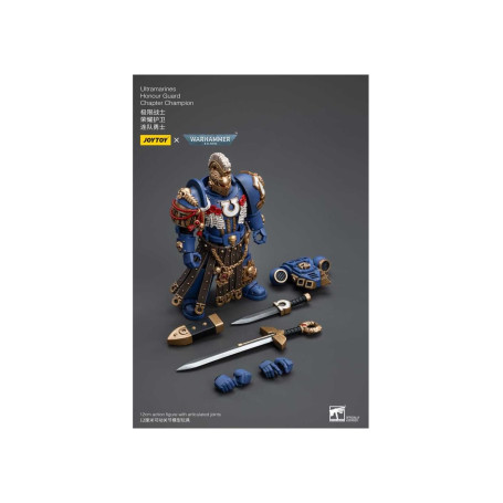 JoyToy - Space Marines - Ultramarines - Honor Guard Chapter Champion 1/18 - Warhammer 40K