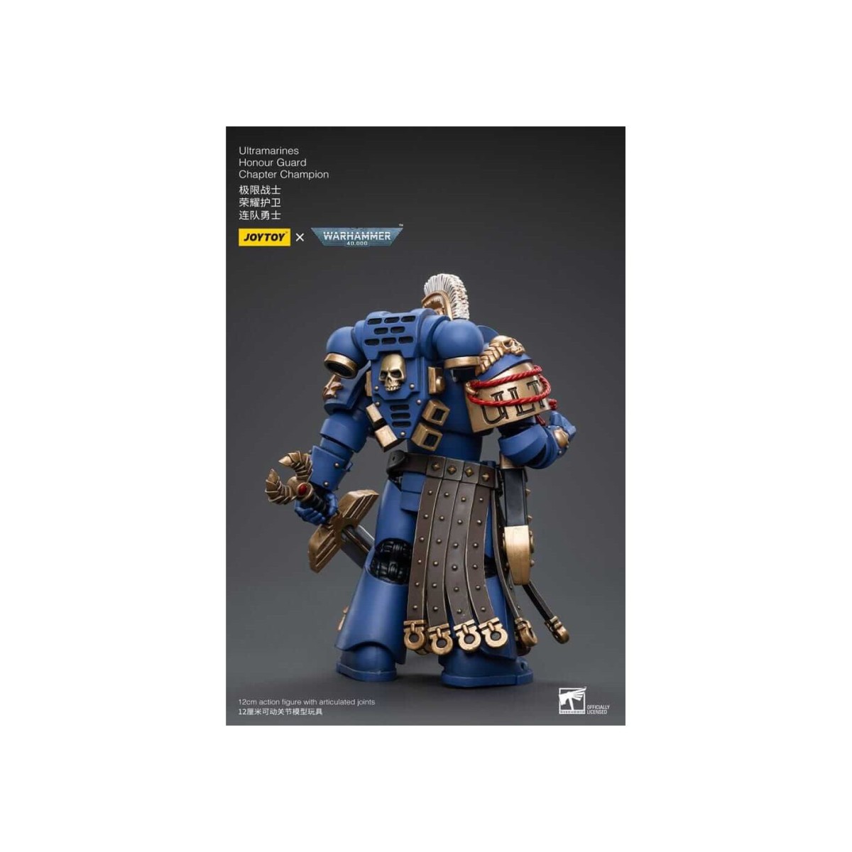 JoyToy - Space Marines - Ultramarines - Honor Guard Chapter Champion 1/18 - Warhammer 40K