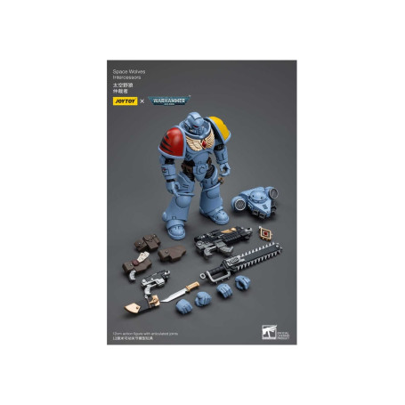 JoyToy Space Marines - Space Wolves - Intercessors 1/18 - Warhammer 40K