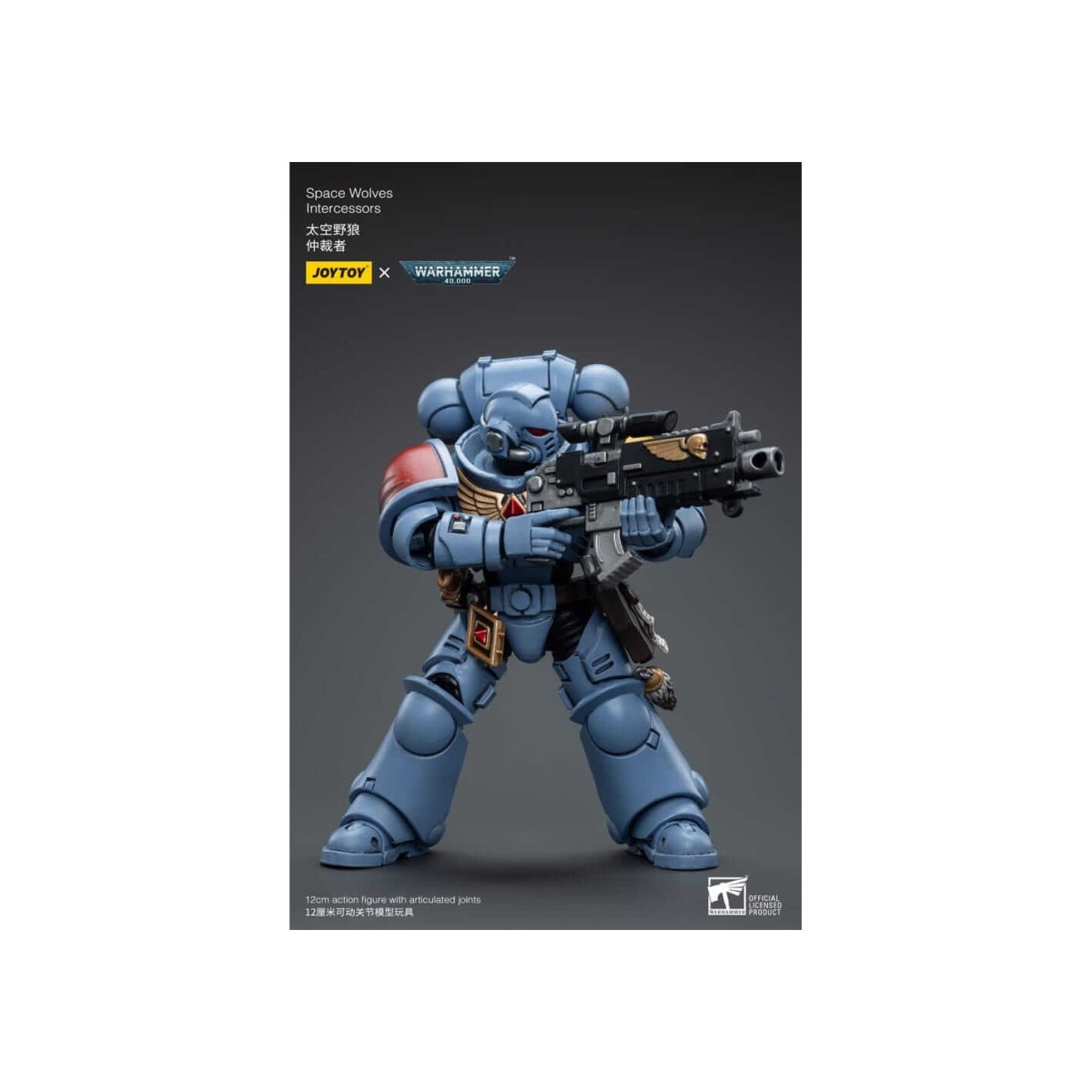 JoyToy Space Marines - Space Wolves - Intercessors 1/18 - Warhammer 40K
