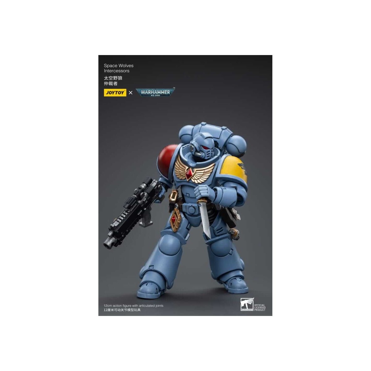 JoyToy Space Marines - Space Wolves - Intercessors 1/18 - Warhammer 40K