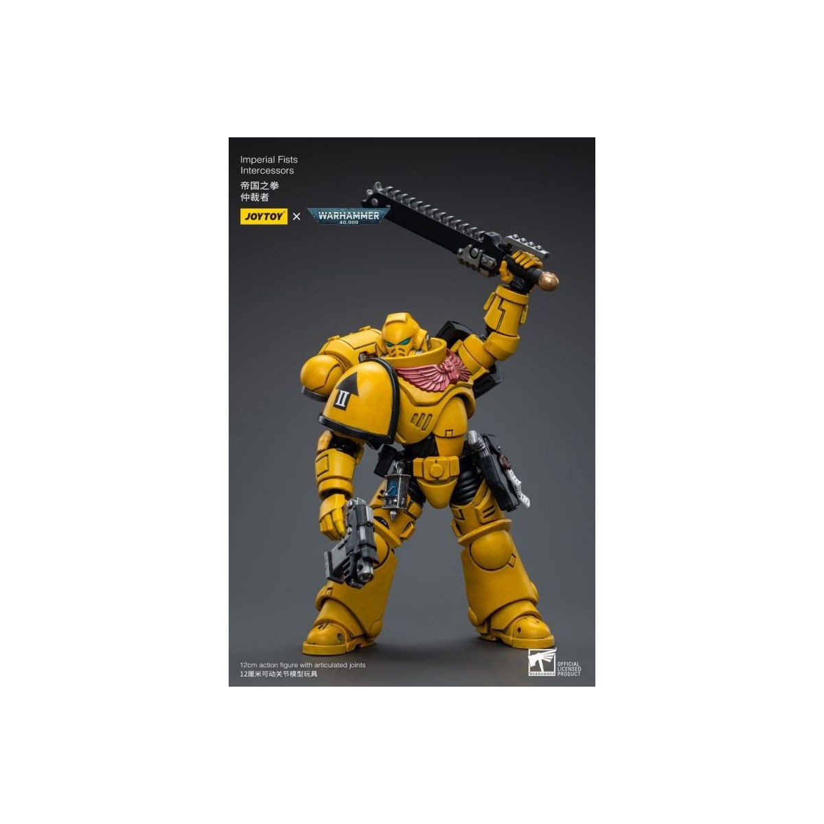 JoyToy Space marines - Imperial Fists 2 - Intercessors 1/18 - Warhammer 40K