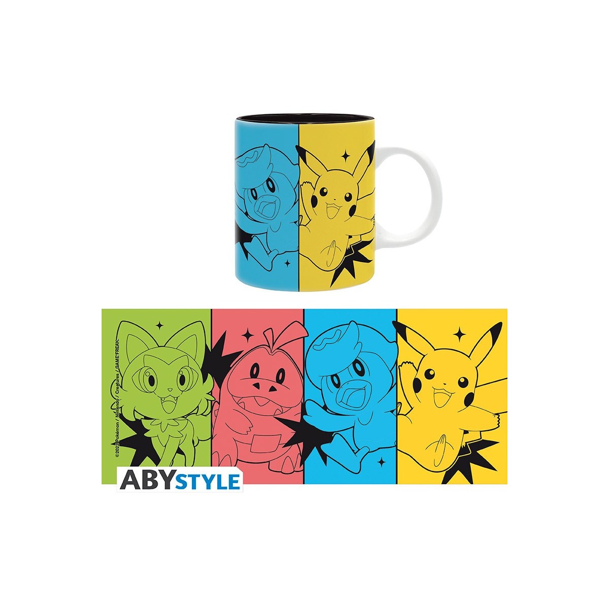 ABYstyle POKEMON - Mug - 320 ml - Scarlet and Purple Starters