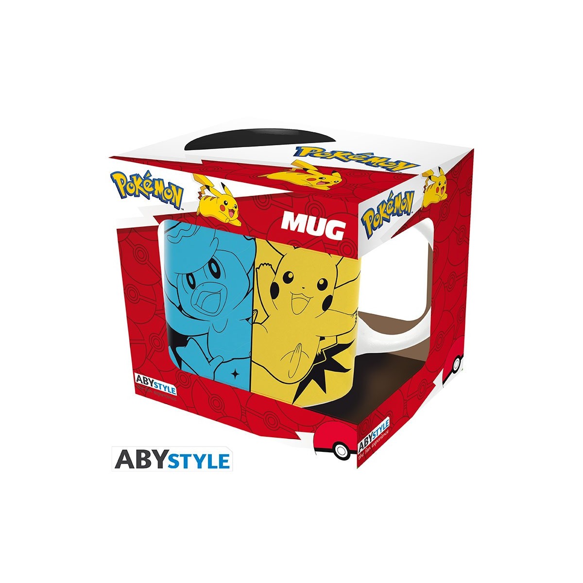 ABYstyle POKEMON - Mug - 320 ml - Scarlet and Purple Starters