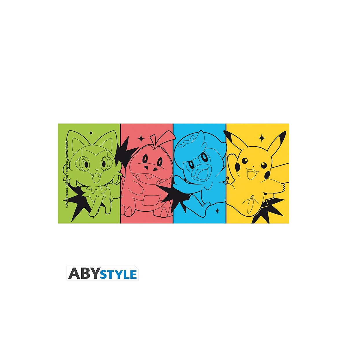ABYstyle POKEMON - Mug - 320 ml - Scarlet and Purple Starters