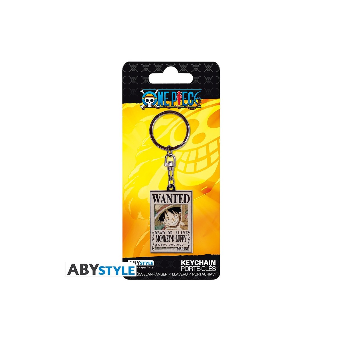ABYstyle ONE PIECE - Wanted Luffy key ring