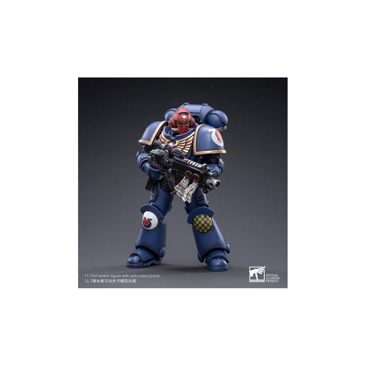 JoyToy - Space Marines - Ultramarines - Heroes of the Chapter Brother Veteran Sergeant Castor 1/18 - Warhammer 40K