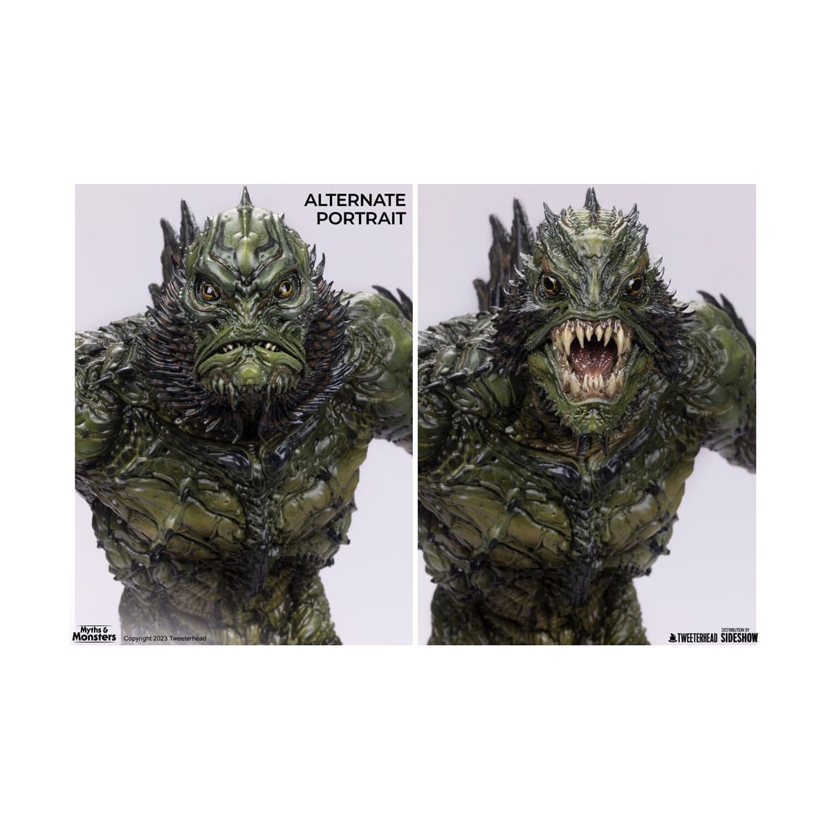 Tweeterhead - Myths & Monsters - Gillman Full Color 1/4 statue