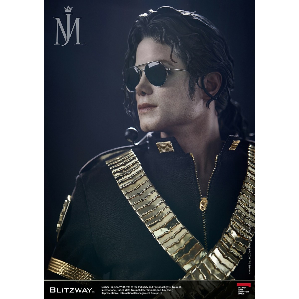 Blitzway - Michael Jackson: Michael Jackson 1:4 Scale Statue 