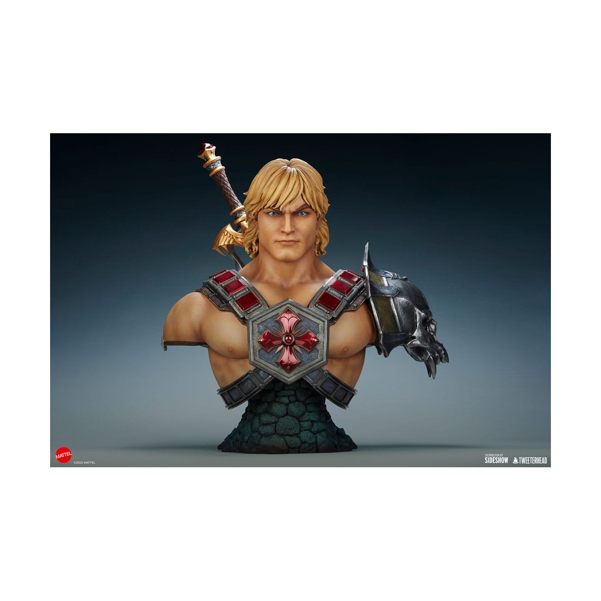 Tweeterhead - MUSCLOR Bust 1:1 - HE-MAN Bust 1:1 - Masters of the Universe Legends
