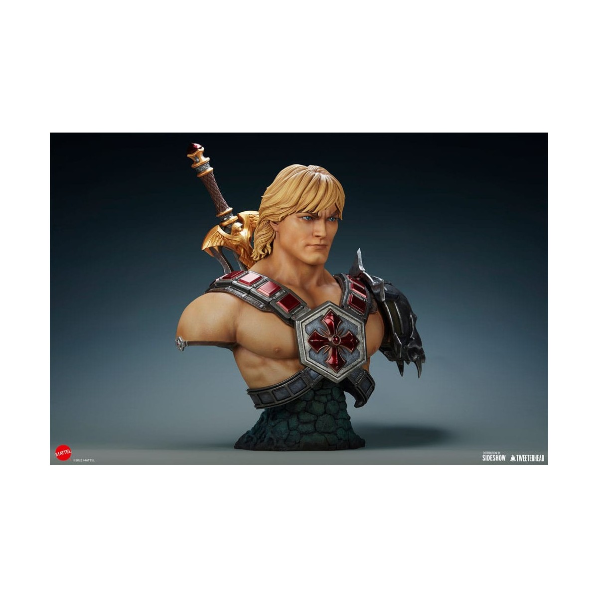 Tweeterhead - MUSCLOR Bust 1:1 - HE-MAN Bust 1:1 - Masters of the Universe Legends