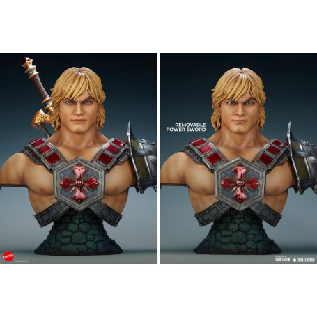 Tweeterhead - MUSCLOR Bust 1:1 - HE-MAN Bust 1:1 - Masters of the Universe Legends