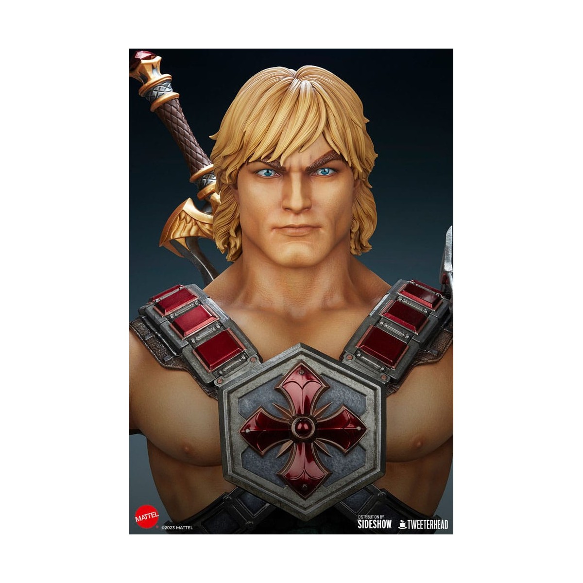 Tweeterhead - MUSCLOR Bust 1:1 - HE-MAN Bust 1:1 - Masters of the Universe Legends