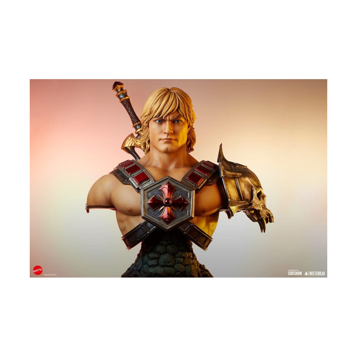 Tweeterhead - MUSCLOR Bust 1:1 - HE-MAN Bust 1:1 - Masters of the Universe Legends