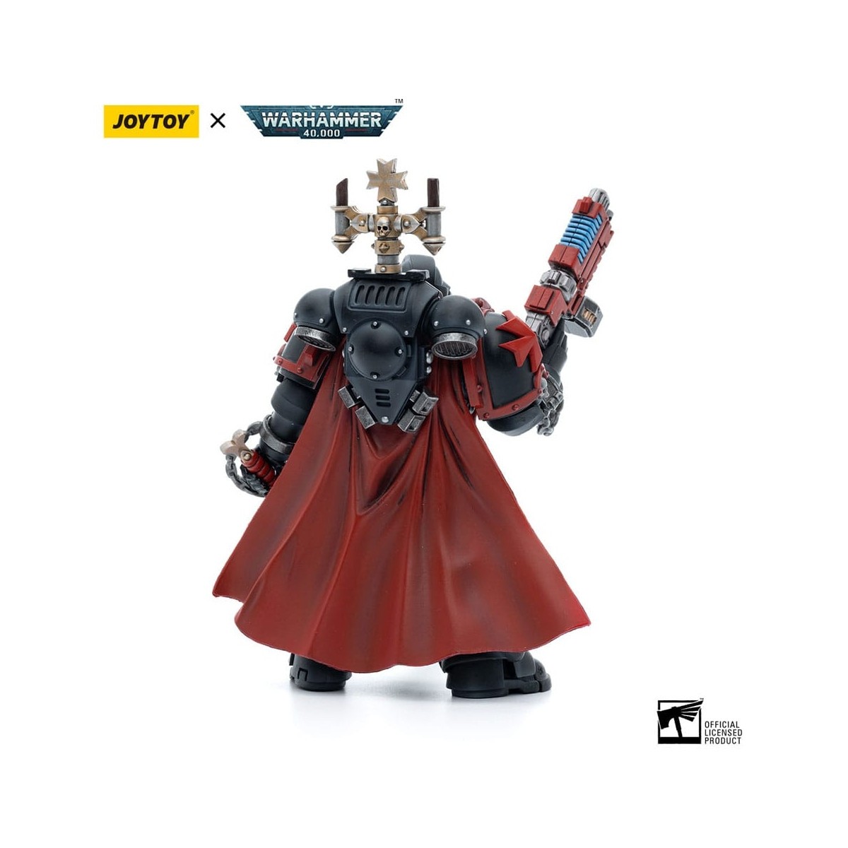 JoyToy Space Marines - Black Templars - Sword Brethren Brother Lombast 1/18 - Warhammer 40K