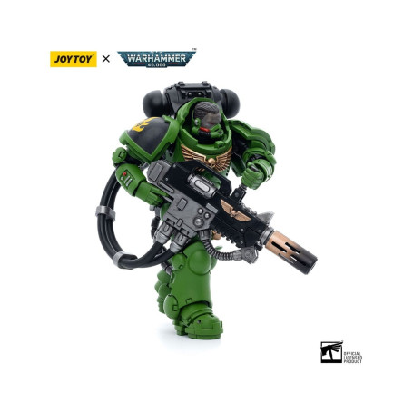 JoyToy Space Marines - Salamanders - Eradicator Brother T'Kren 1/18 - Warhammer 40K