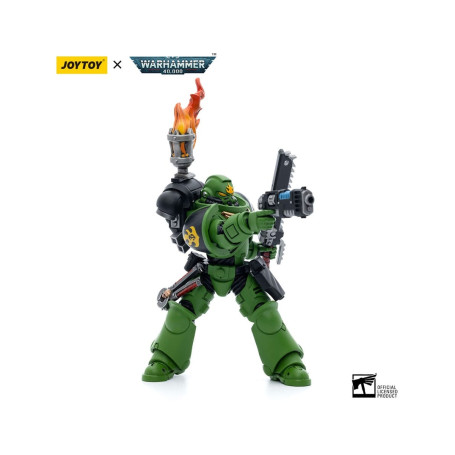 JoyToy Space Marines - Salamanders - Intercessor Sergeant Tsek'gan 1/18 - Warhammer 40K