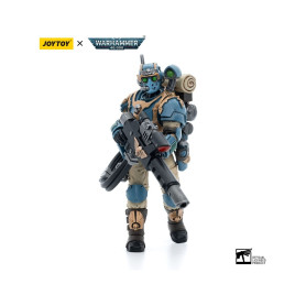 JoyToy Space Marines - Astra Militarum Tempestus - Scions Squad 55Th Kappic Eagles Tempestor Scion 1 1/18 - Warhammer 40K