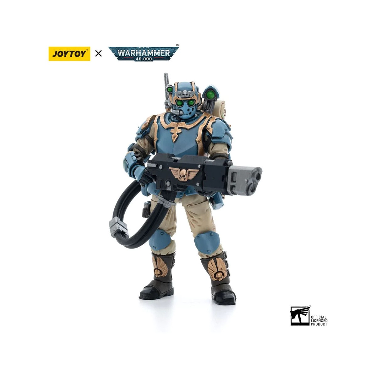 JoyToy Space Marines - Astra Militarum Tempestus - Scions Squad 55Th Kappic Eagles Tempestor Scion 1 1/18 - Warhammer 40K