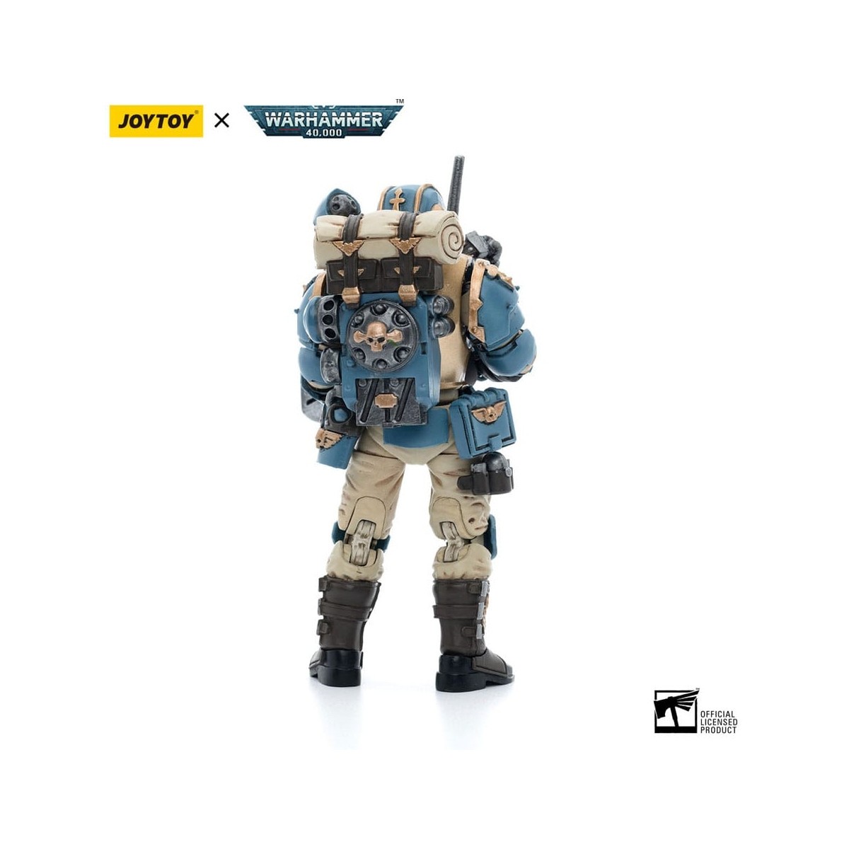 JoyToy Space Marines - Astra Militarum Tempestus - Scions Squad 55Th Kappic Eagles Plasma Gunner 1/18 - Warhammer 40K