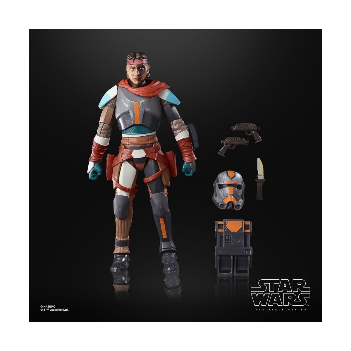 Hasbro Star Wars The Black Series - HUNTER (Mercenary Gear) The Bad Batch