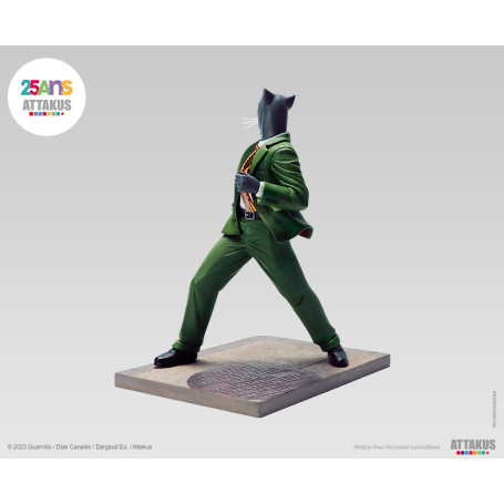 Attakus - John Blacksad ready to shoot! - Blacksad statue