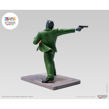 Attakus - John Blacksad ready to shoot! - Blacksad statue