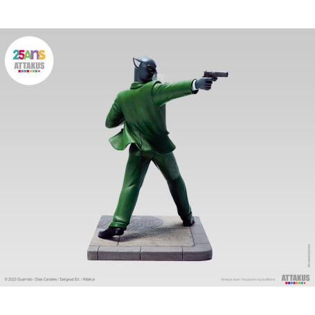 Attakus - John Blacksad ready to shoot! - Blacksad statue