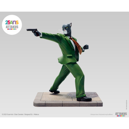Attakus - John Blacksad ready to shoot! - Blacksad statue