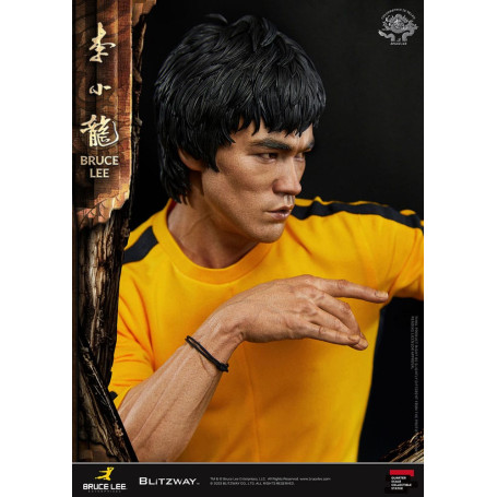 Blitzway - Bruce Lee statuette 1/4 50th Anniversary Tribute - The Game of Death
