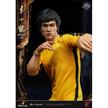 Blitzway - Bruce Lee statuette 1/4 50th Anniversary Tribute - The Game of Death