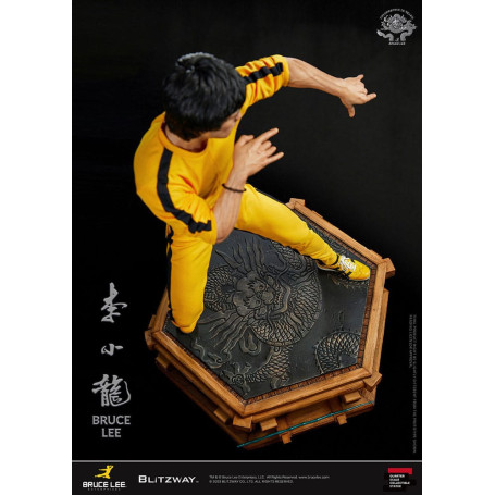 Blitzway - Bruce Lee statuette 1/4 50th Anniversary Tribute - The Game of Death
