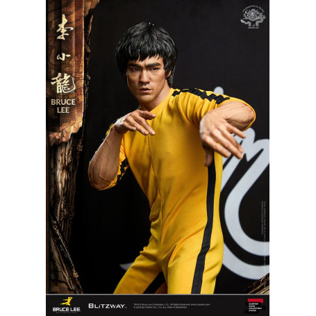 Blitzway - Bruce Lee statuette 1/4 50th Anniversary Tribute - The Game of Death