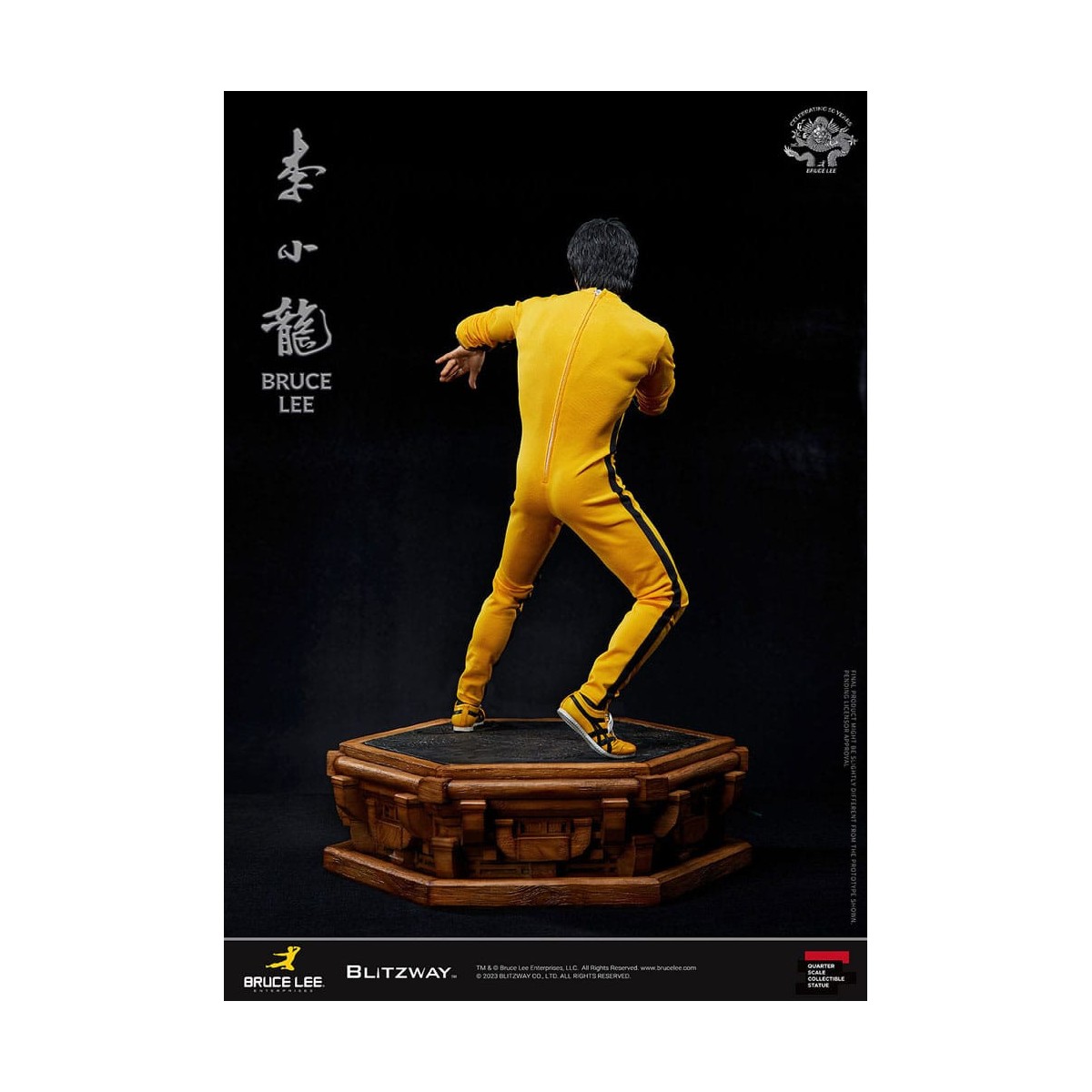 Blitzway - Bruce Lee statuette 1/4 50th Anniversary Tribute - The Game of Death