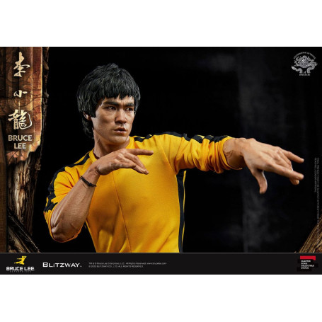 Blitzway - Bruce Lee statuette 1/4 50th Anniversary Tribute - The Game of Death