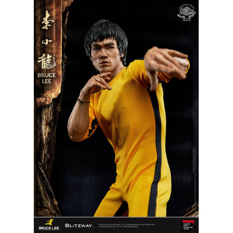 Blitzway - Bruce Lee statuette 1/4 50th Anniversary Tribute - The Game of Death