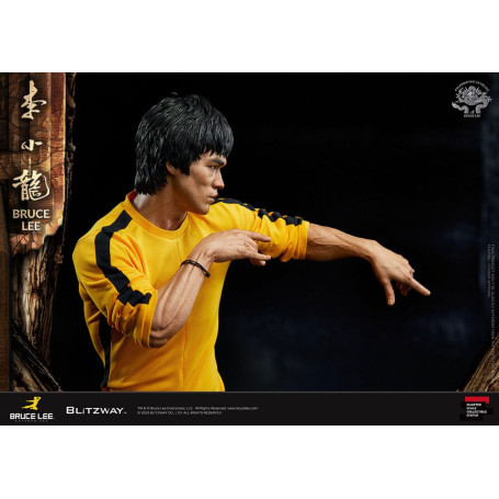 Blitzway - Bruce Lee statuette 1/4 50th Anniversary Tribute - The Game of Death