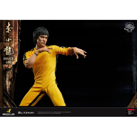 Blitzway - Bruce Lee statuette 1/4 50th Anniversary Tribute - The Game of Death