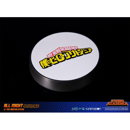 First 4 Figures - My Hero Academia - All Might Silver Age Standard Edition PVC Statue