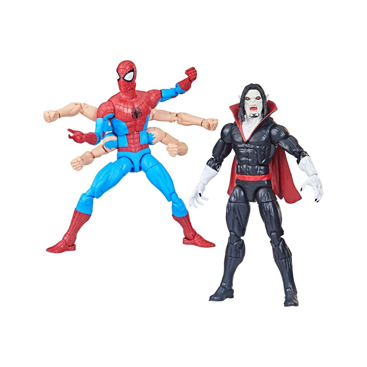 Marvel Legends The Amazing Spider-Man - 6 arms Spider-Man & Morbius 2 pack