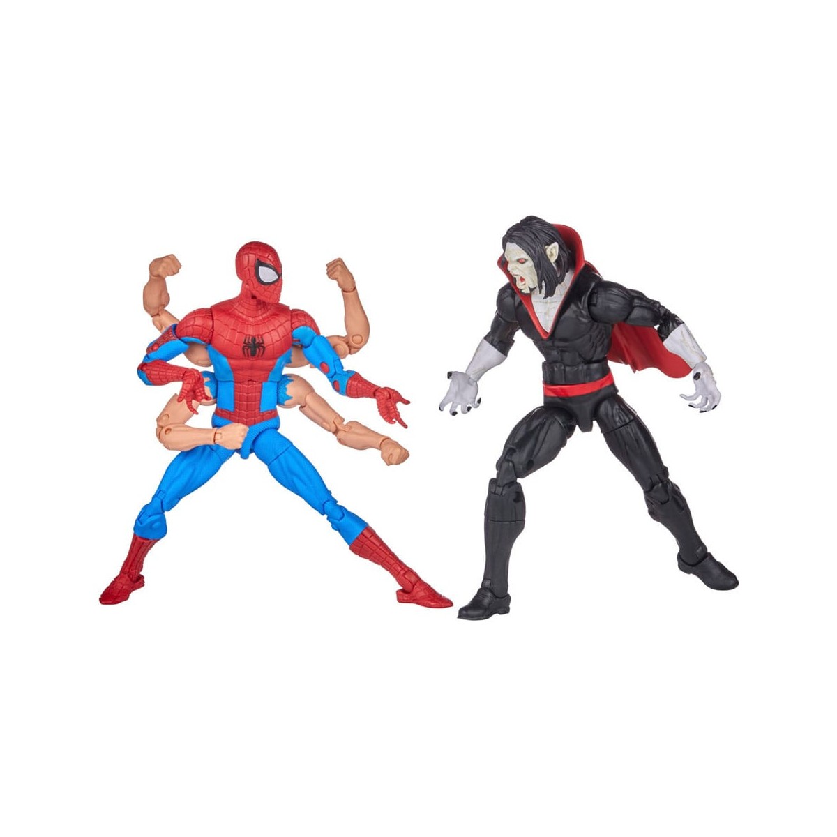 Marvel Legends The Amazing Spider-Man - 6 arms Spider-Man & Morbius 2 pack