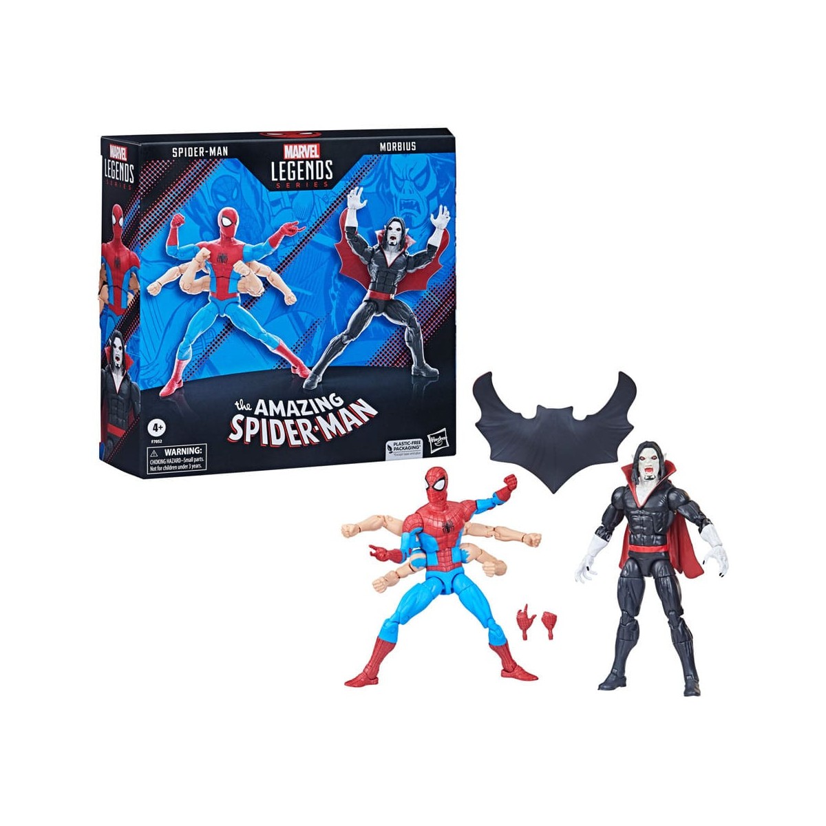 Marvel Legends The Amazing Spider-Man - 6 arms Spider-Man & Morbius 2 pack