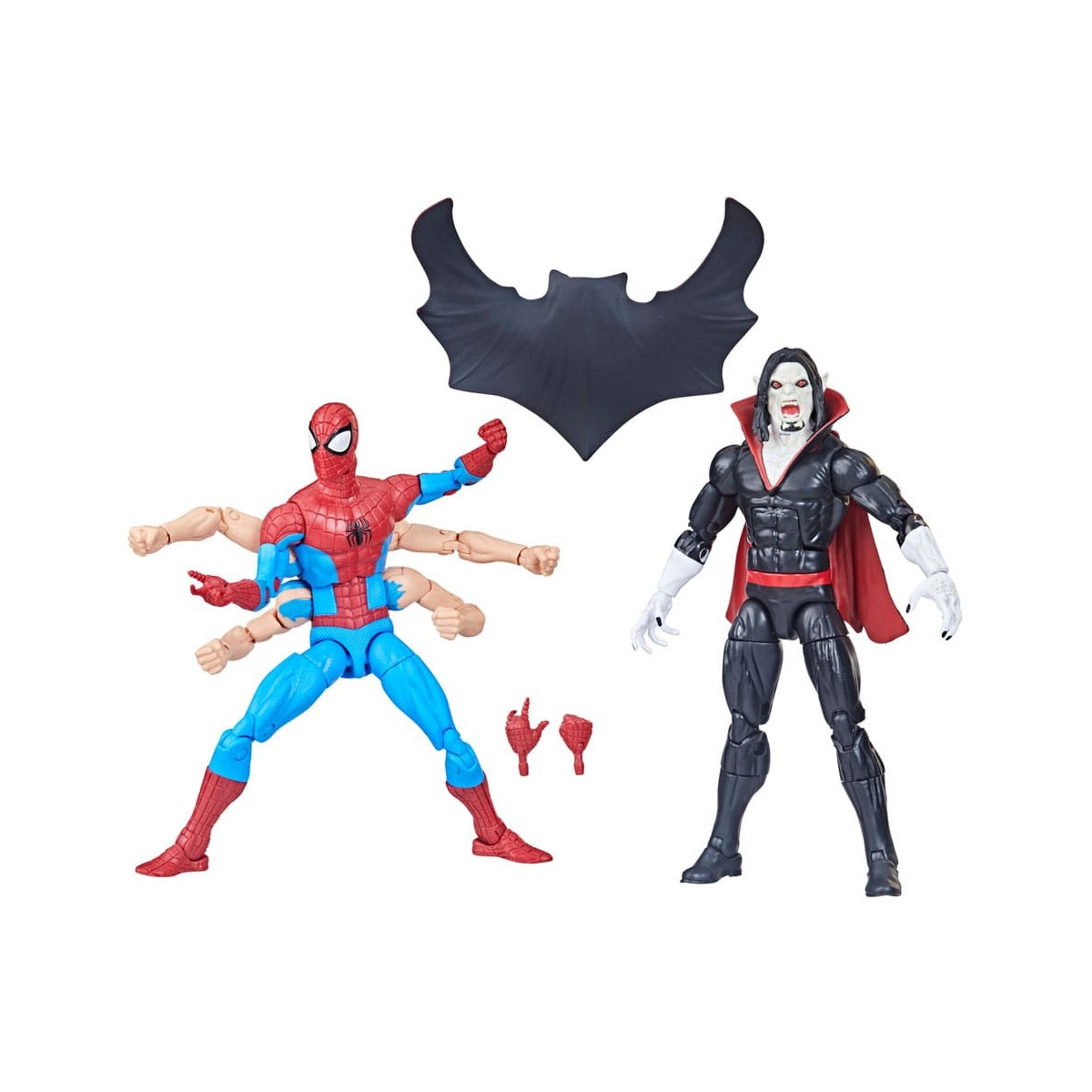 Marvel Legends The Amazing Spider-Man - 6 arms Spider-Man & Morbius 2 pack