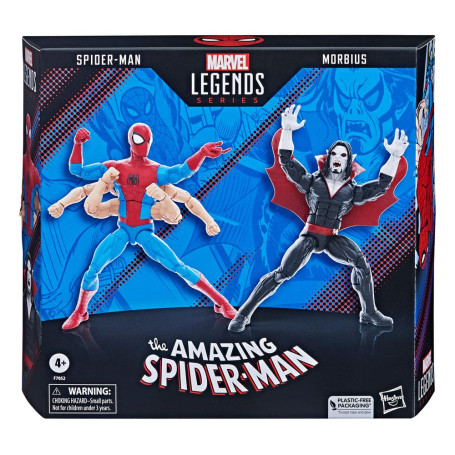 Marvel Legends The Amazing Spider-Man - 6 arms Spider-Man & Morbius 2 pack