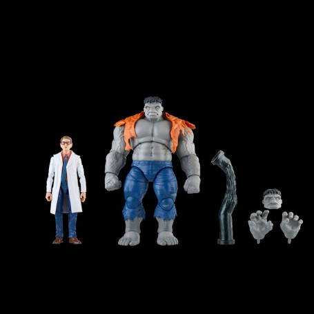 Marvel Legends - GRAY HULK & DR. BRUCE BANNER - Avengers: Beyond Earth's Mightiest